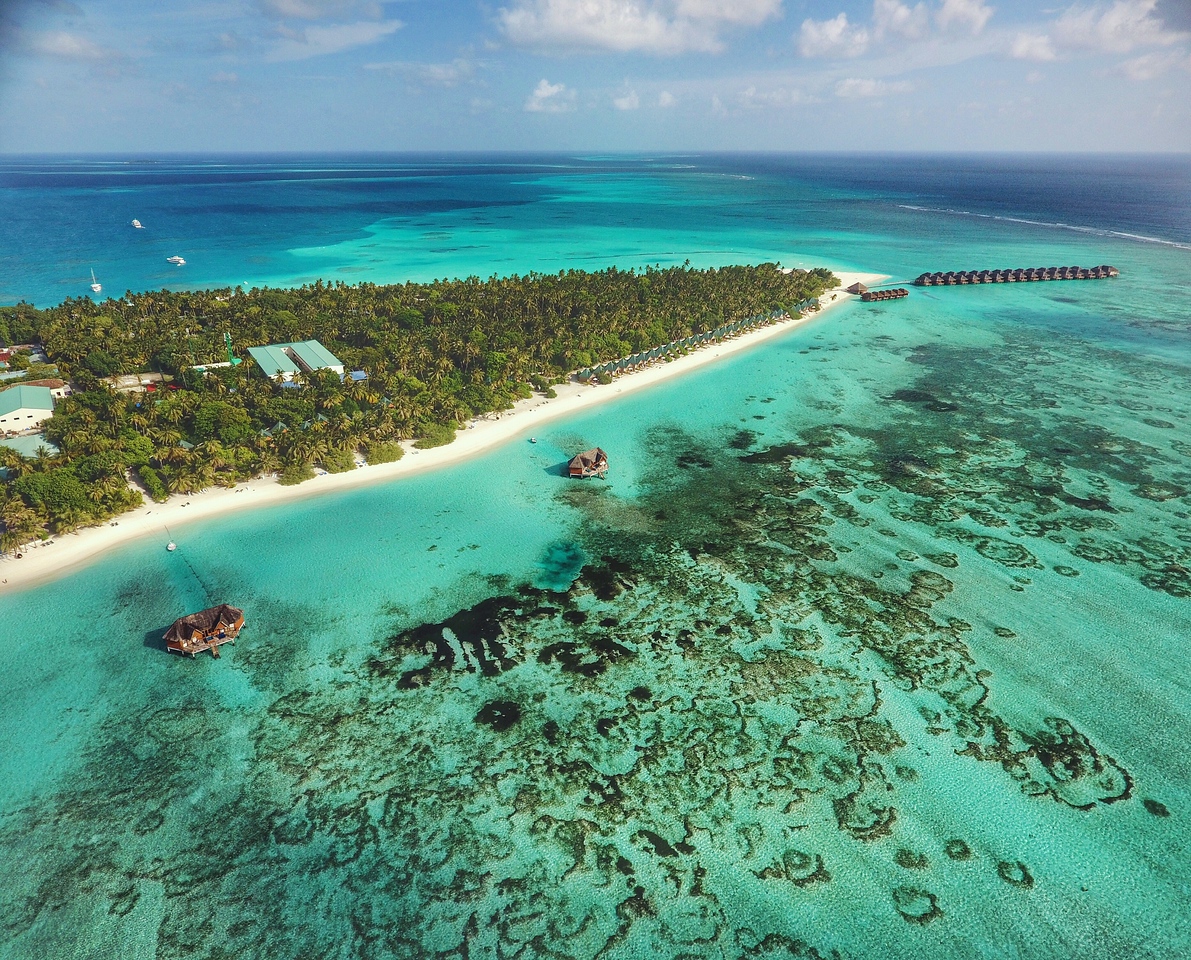 Dhigurah Island Drone 