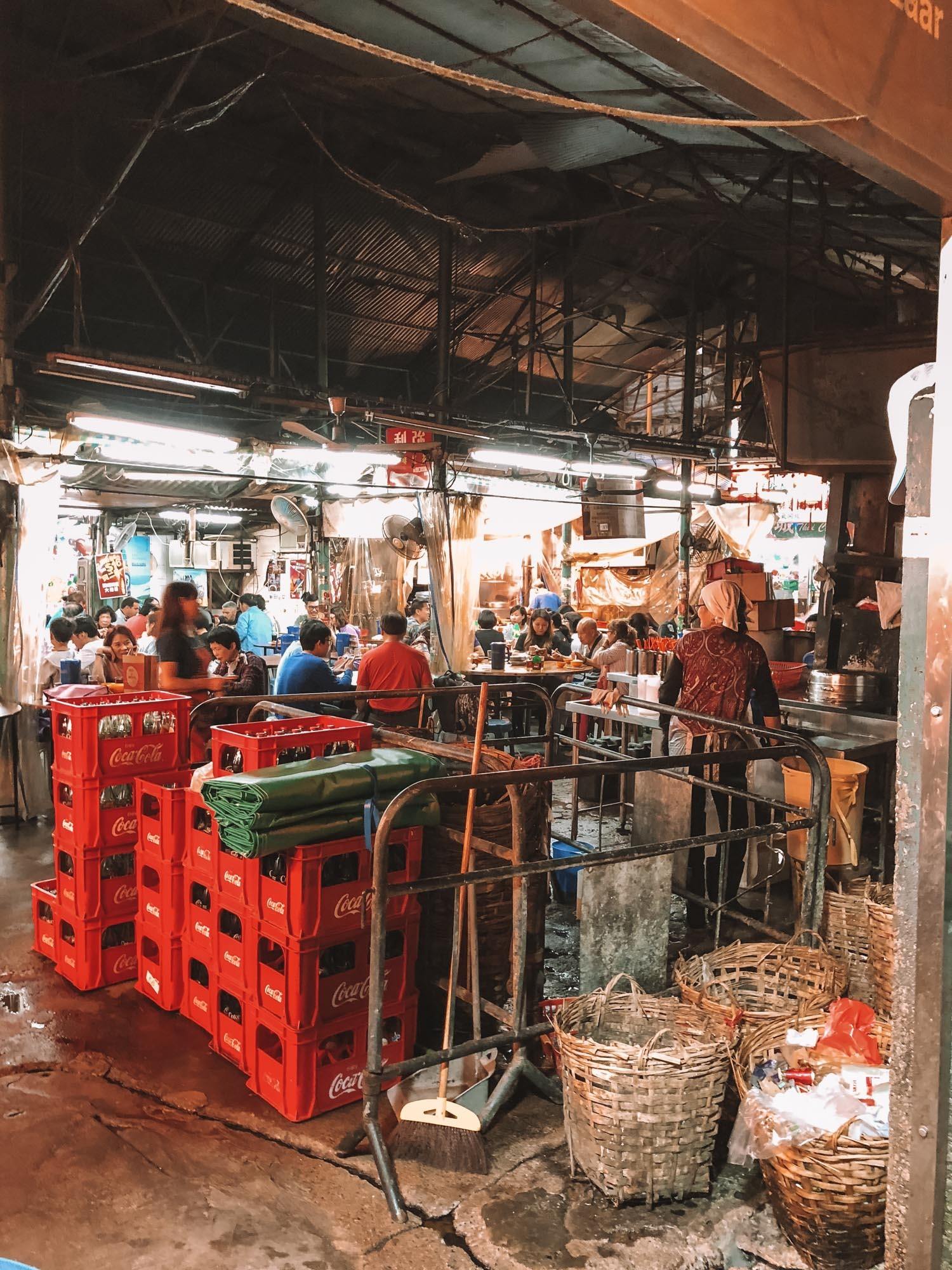 Market in Hong Kong